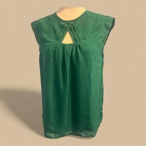 Loft Women's Green Blouse